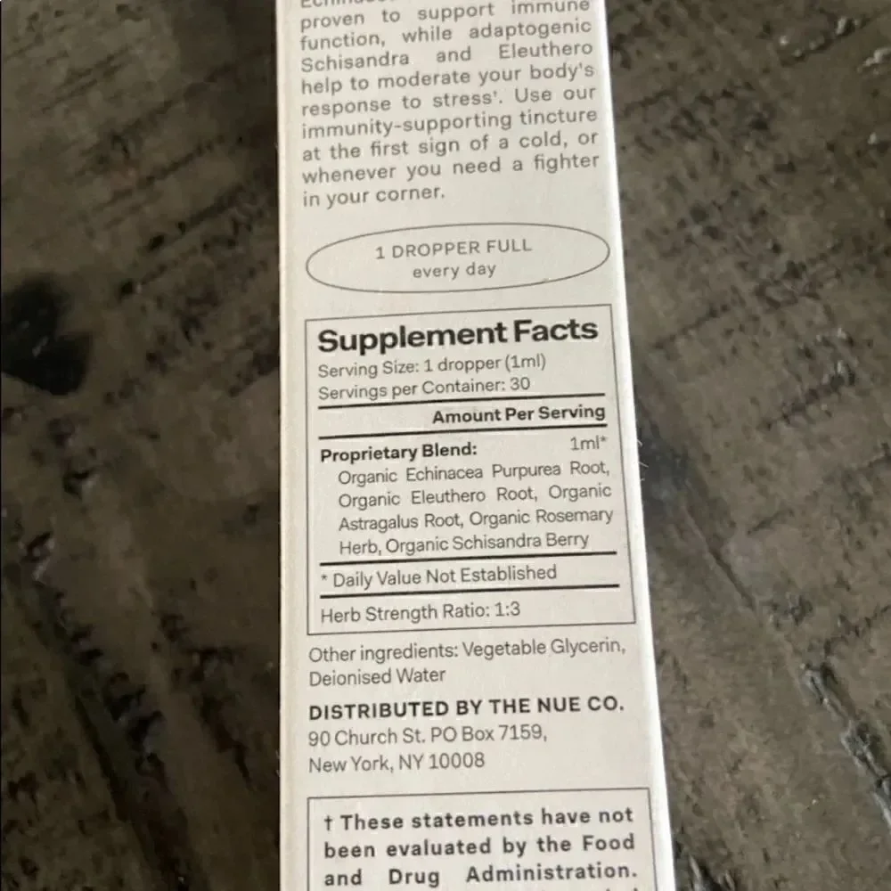 NWT The NU company daily facial drops